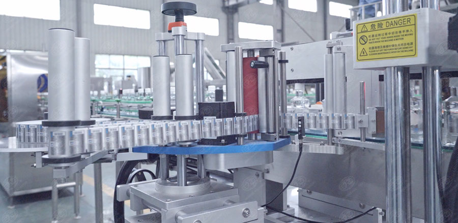 全自動不干膠貼標機